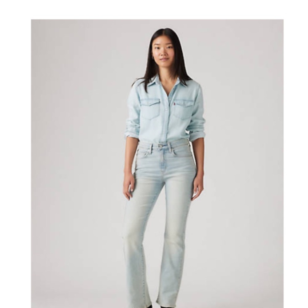 Levi's Women's Light Blue Boot Cut Jeans